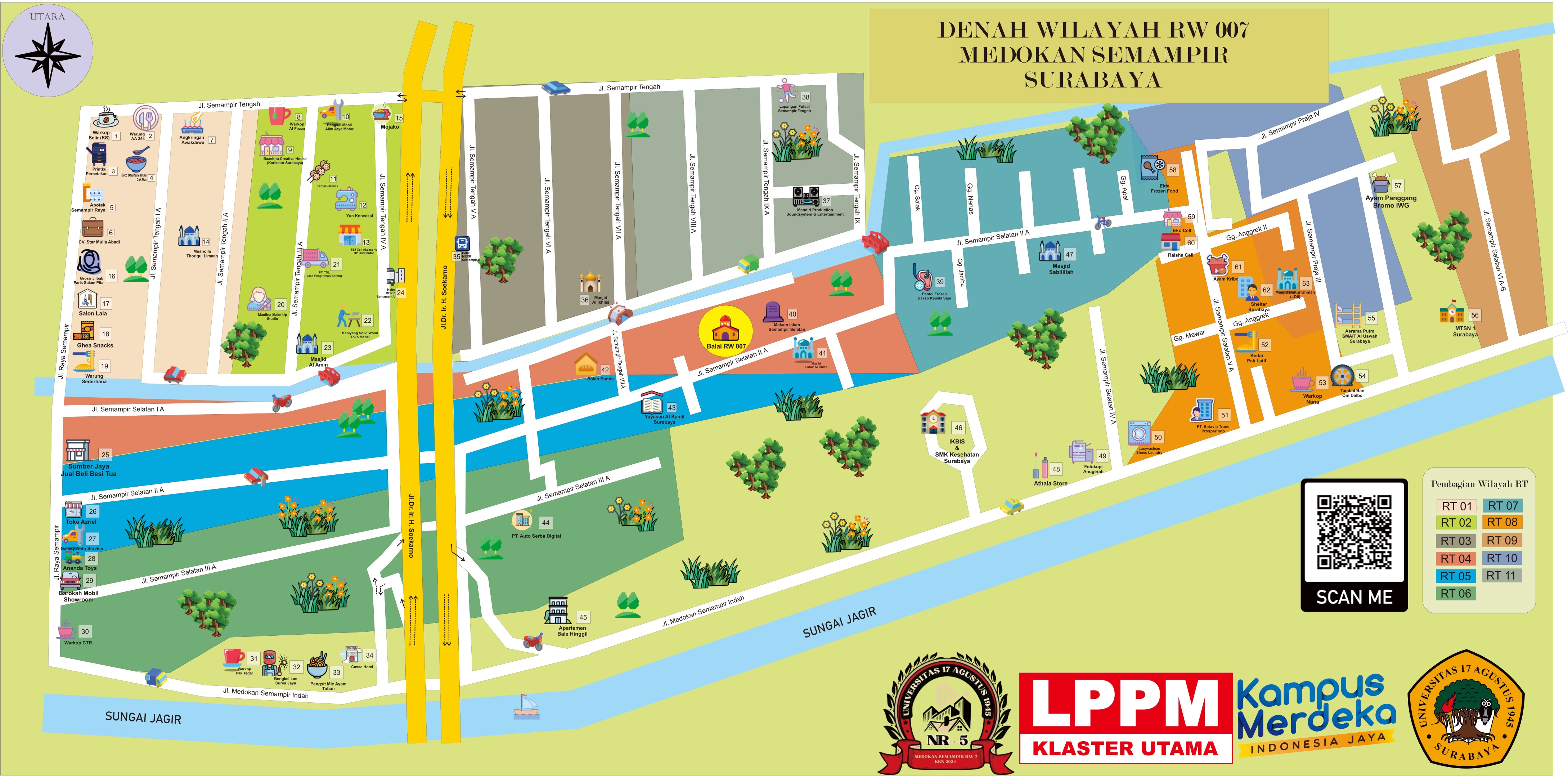 Maps Medokan Semampir